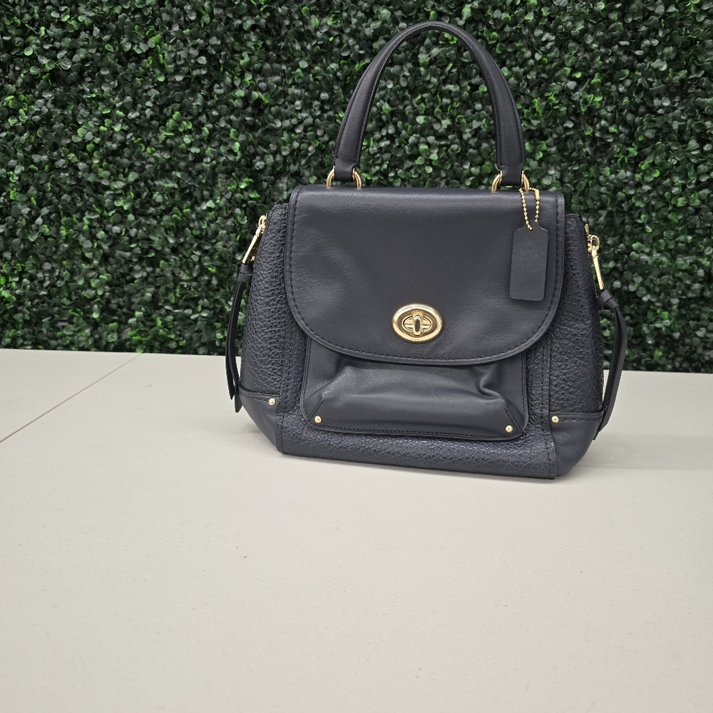 Coach Blue Backpack - Picture 9 of 13